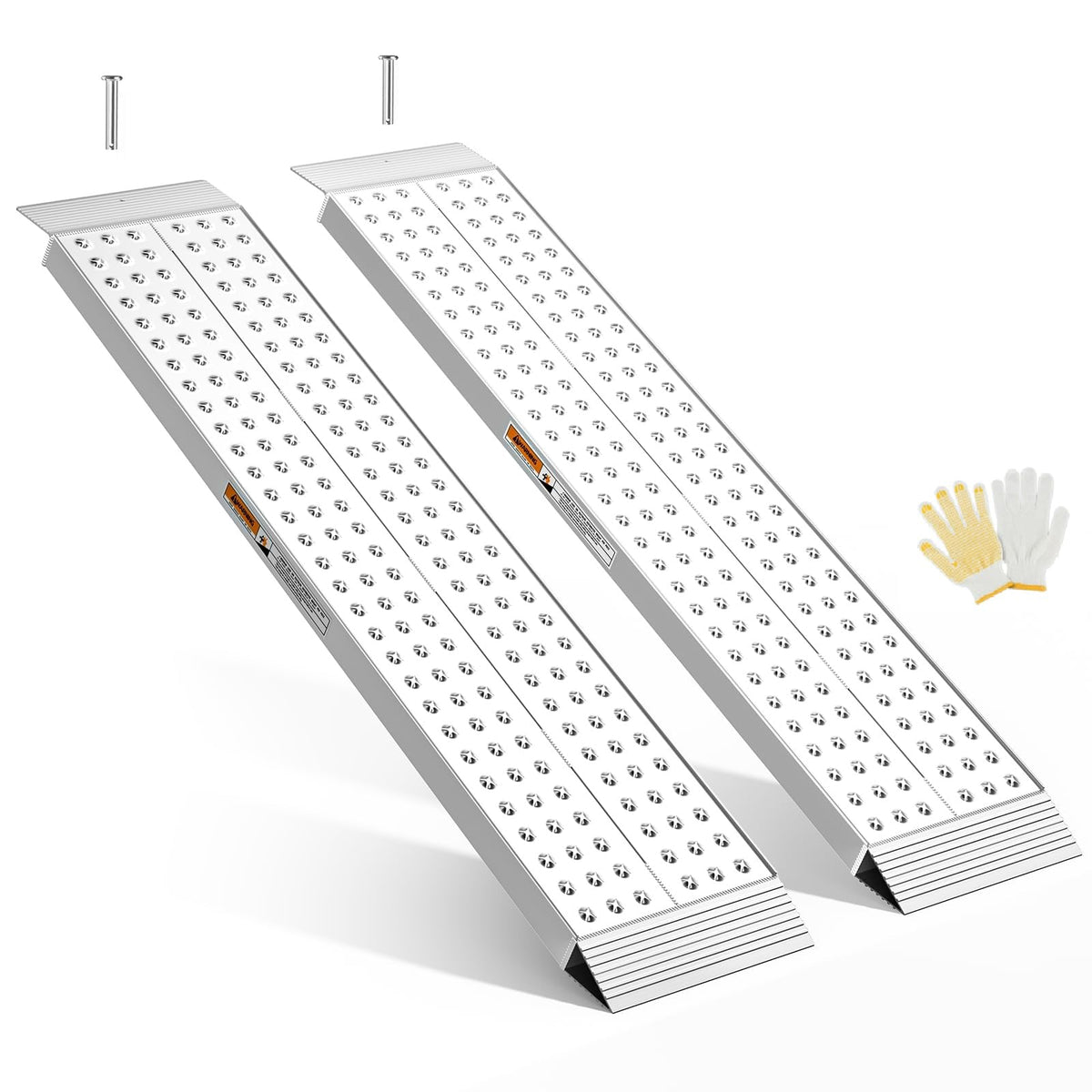 gardhom front view of paired ramps showing stable entry benefit