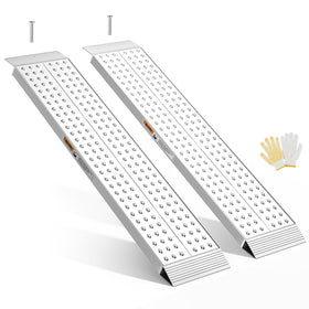 gardhom front view of paired ramps showing stable entry benefit