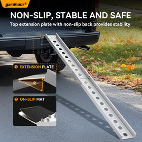 gardhom raised edge detail guiding tires and improving loading safety