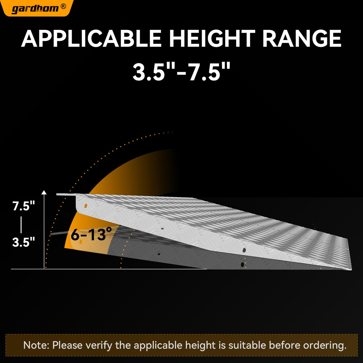 gardhom scale comparison with riding mower illustrating capacity and width compatibility
