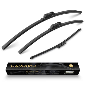 GARDIMU front blade front view showing exact fit and improved visibility