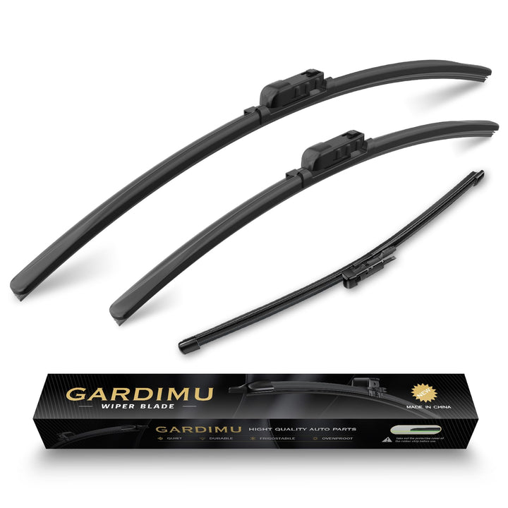 GARDIMU front blade front view showing exact fit and improved visibility