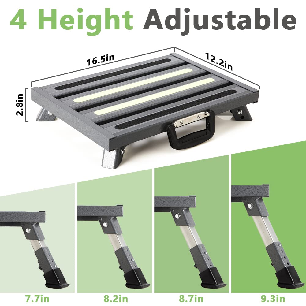 GarfatolRv close-up of anti-slip platform delivering improved traction benefit