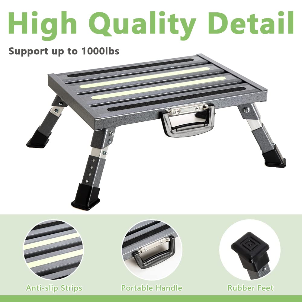 GarfatolRv folded with handle for easy carrying and compact storage benefit