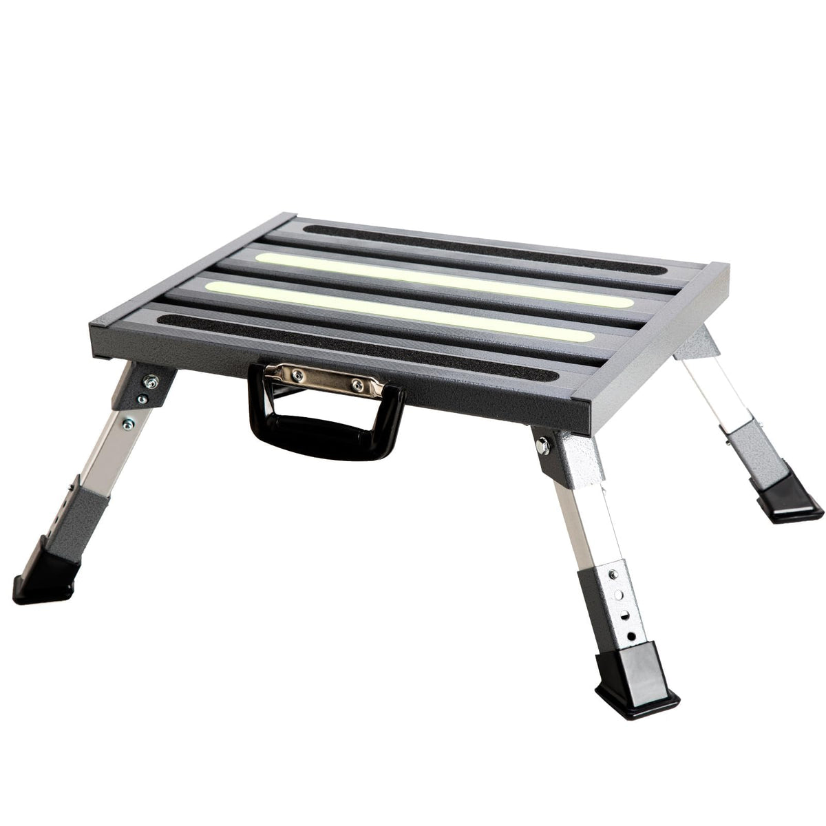 GarfatolRv front view showing sturdy frame and lightweight portability benefit
