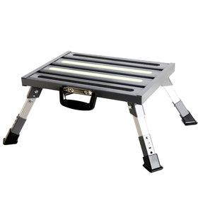 GarfatolRv front view showing sturdy frame and lightweight portability benefit