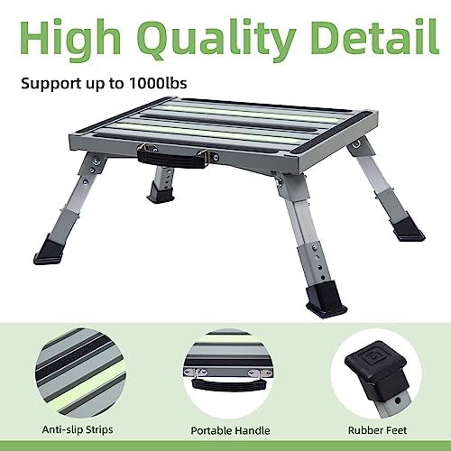 GarfatolRv top surface traction strips providing slip resistance benefit