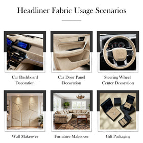 Garifon headliner in a driven car interior showcasing cooler, quieter cabin comfort