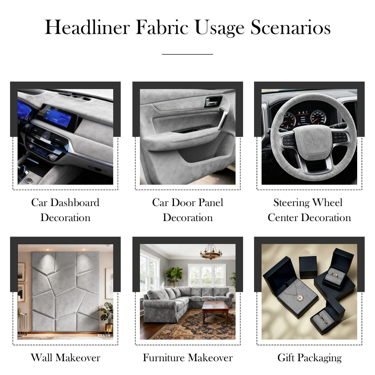 Garifon upholstery project lifestyle shot using fabric on door panel for cohesive interior