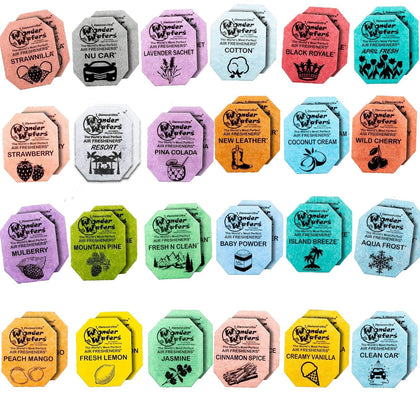 GARIZZE front box view showing 48-count variety pack and easy storage benefit
