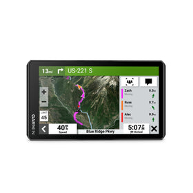 Garmin zūmo XT2 mounted on handlebars, keeps navigation accessible