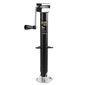 GARTOWEE front view of A-frame jack showing mounting and stability benefit