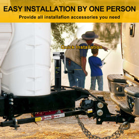 GARTOWEE mounted on boat trailer showing secure towing preparation benefit