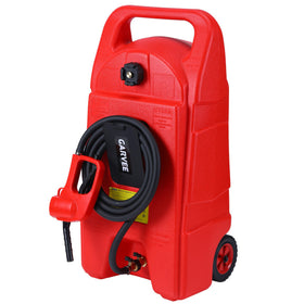 Garvee front view of 15-gallon can showing sturdy build and capacity benefit