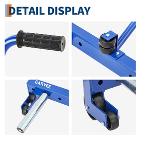 Garvee adjustable frame mechanism showing quick-fit adjustment for different tires