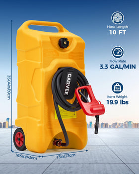 Garvee close-up of dual shut-off valve and child-resistant cap ensuring safer storage