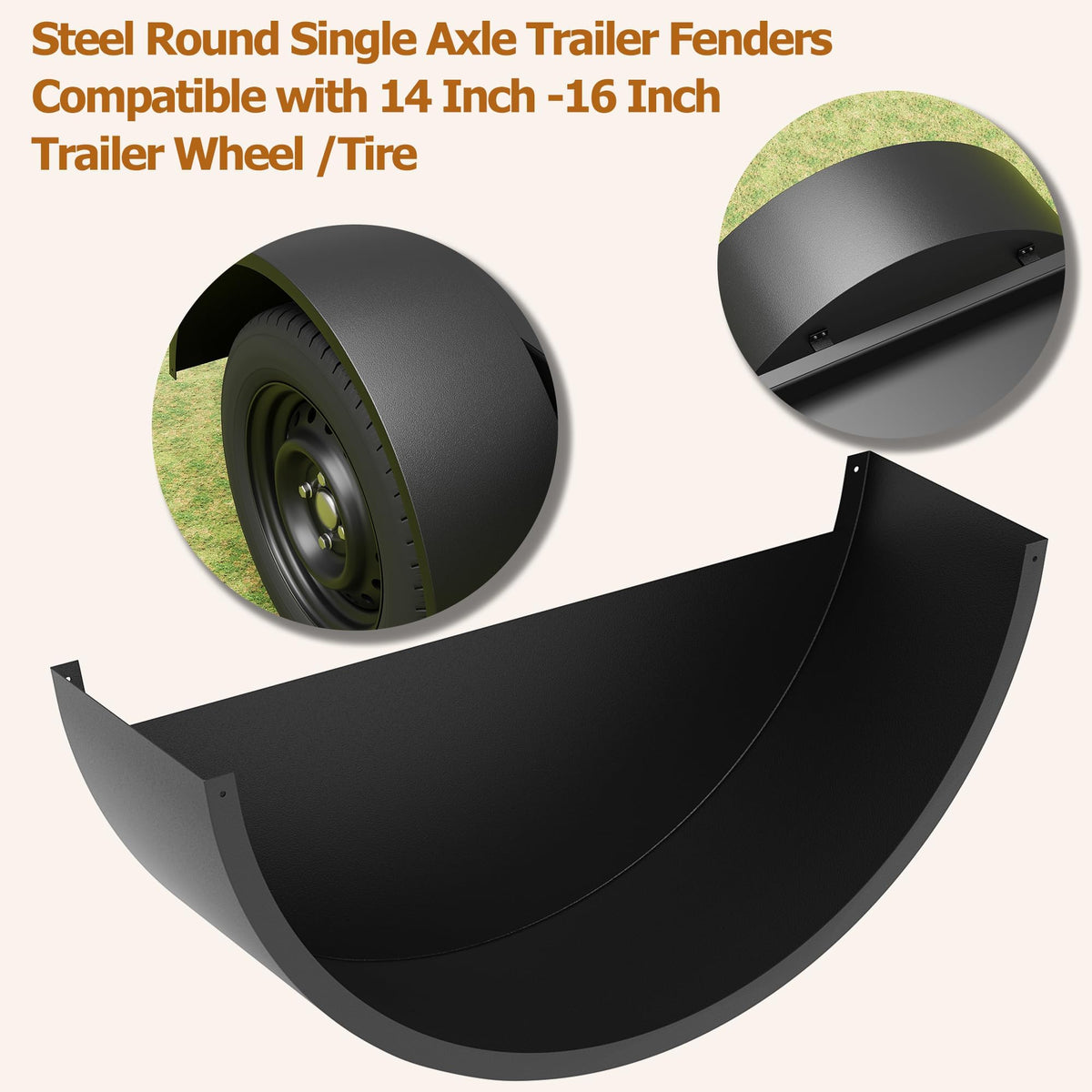 Garvee image of welding-ready side for strong, permanent attachment