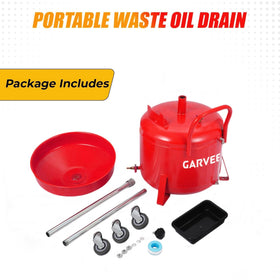 Garvee heat-resistant 5.7-foot drain hose enables safe high-temperature transfer