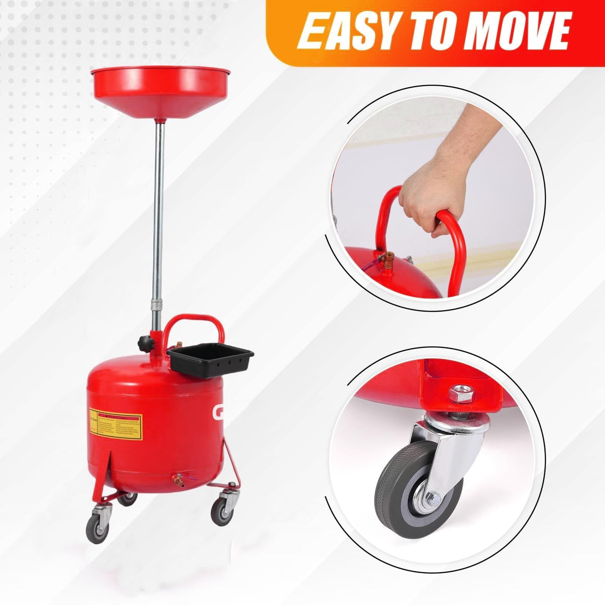 Garvee height adjustment scale adjusted for lifted vehicle access and precision