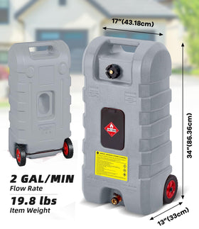Garvee hose and 360-degree rotating nozzle, flexible reach benefit