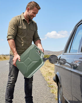 Garvee stored in a car trunk demonstrating safe transport and compact fit
