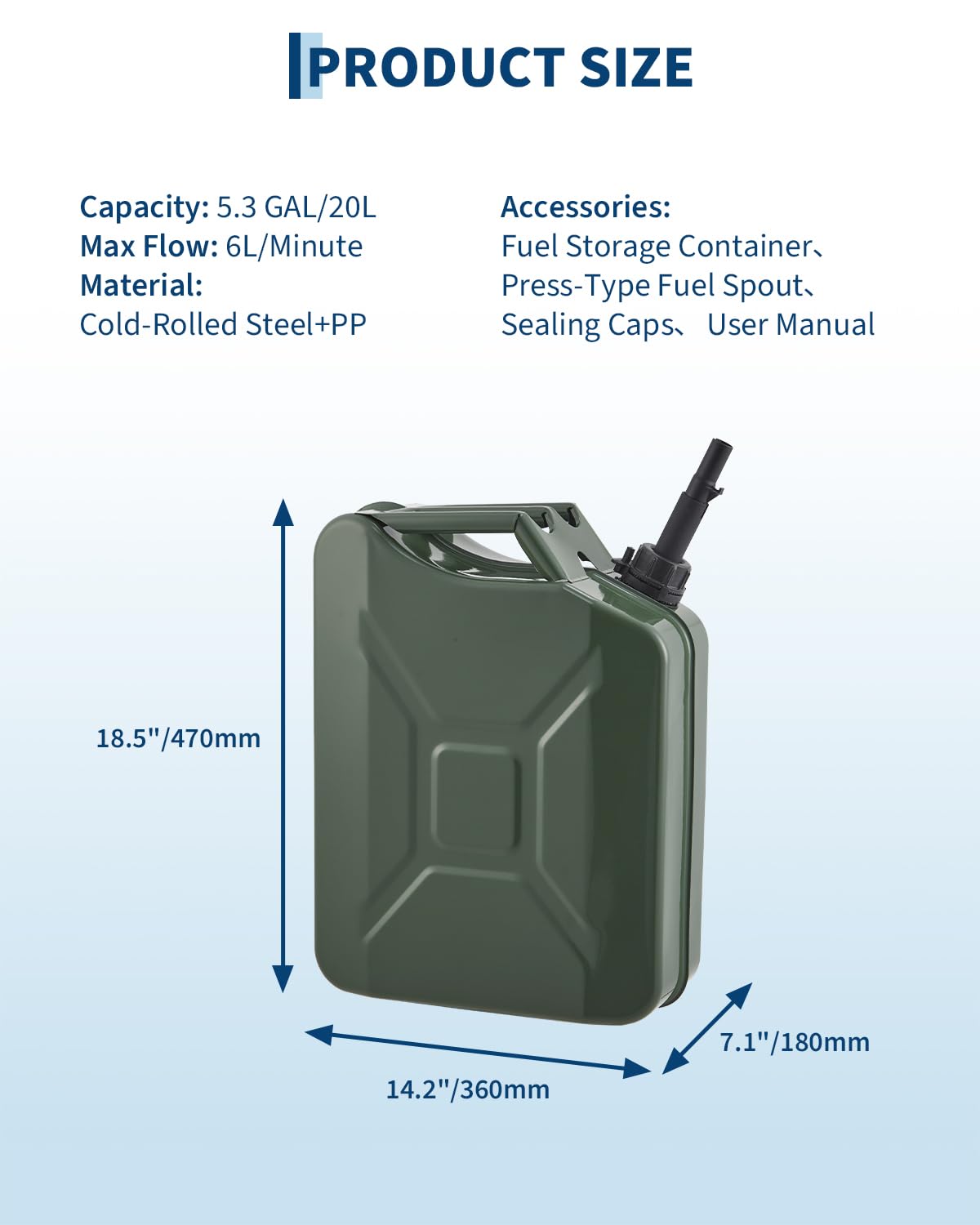 Garvee internal anti-corrosion coating close-up for extended tank life