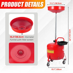 Garvee three 3-inch swivel casters for easy maneuvering around the shop