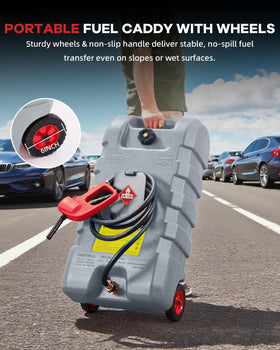 Garvee heavy-duty wheels and collapsible handle, easy transport benefit