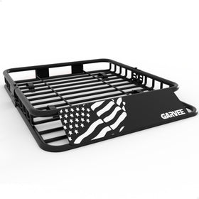 GarveeLife front view of cargo basket showing size and solid construction