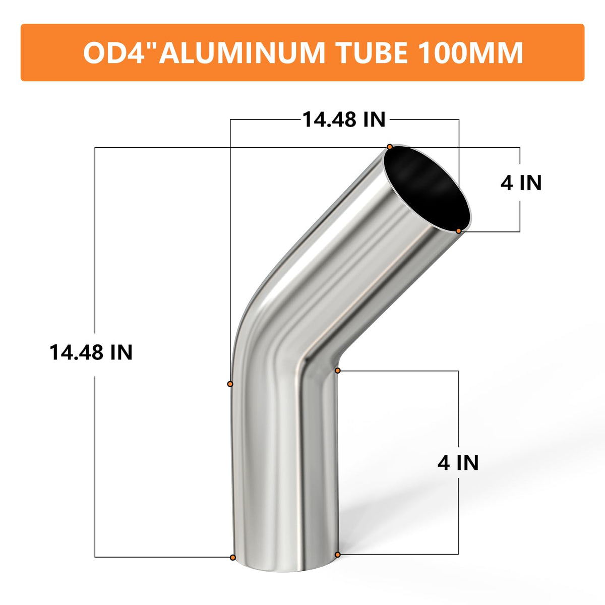 GASHER close-up of polished bend highlighting weld-friendly smooth surface