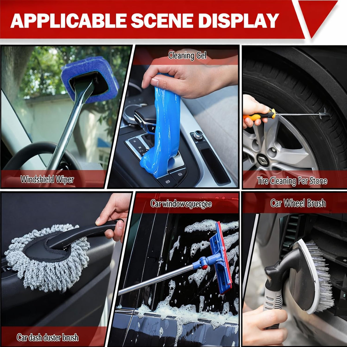 GASLIKE durable organizer bag holding brushes and tools for tidy storage