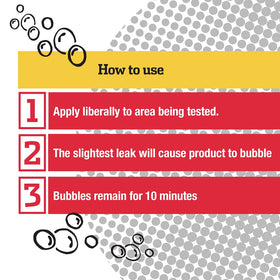 Gasoila label and directions visible offering safe usage and compatibility