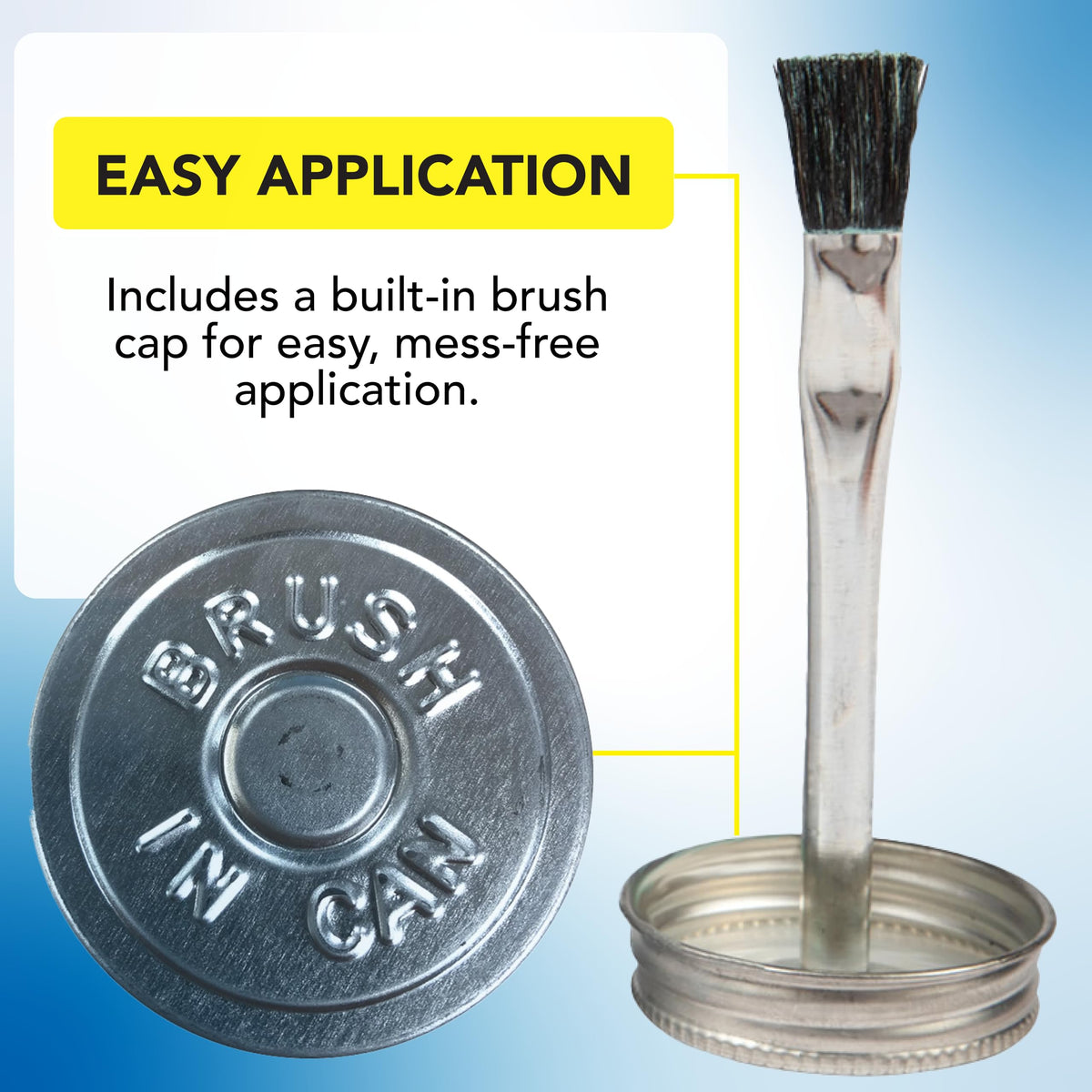 Gasoila close texture of the sealant highlighting thick non-gritty formula benefit