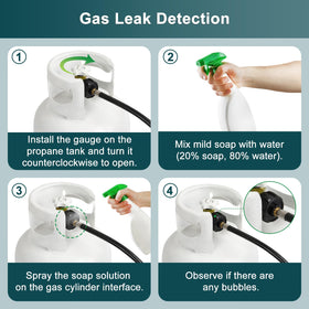 GASPRO two-pack shown at campsite illustrating spare-ready convenience for travel