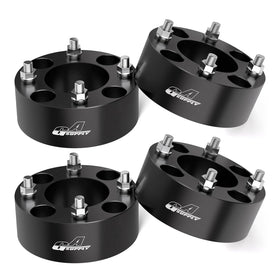 GAsupply front view of four black spacers showing clean finish and ready-to-install benefit