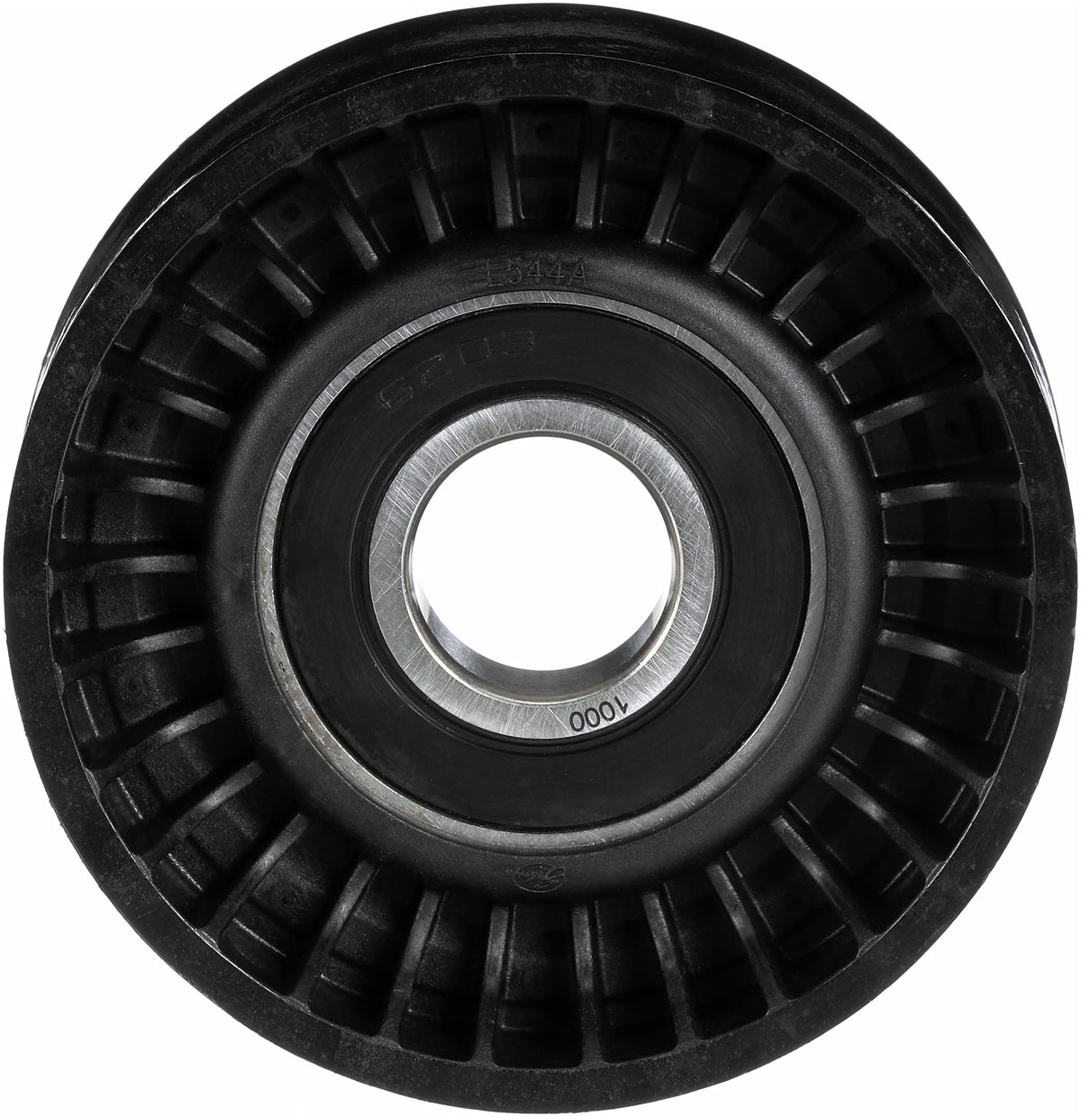 Gates 38018 bearing close-up highlighting sealed bearing for quiet operation
