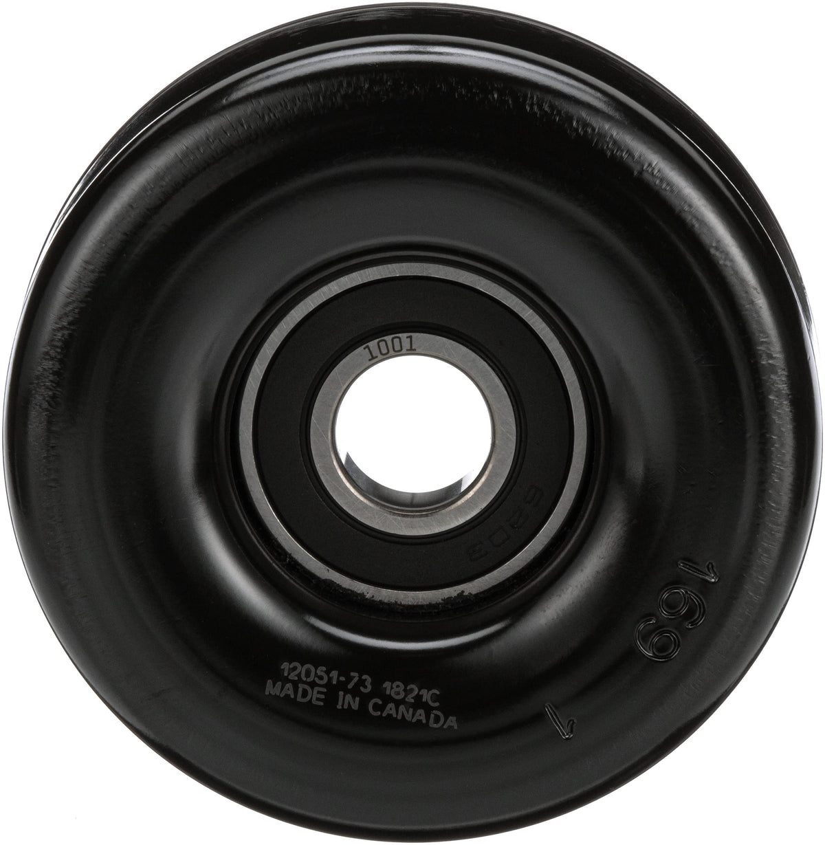 Gates 38042 close-up of bearing and thermoplastic for durability benefit