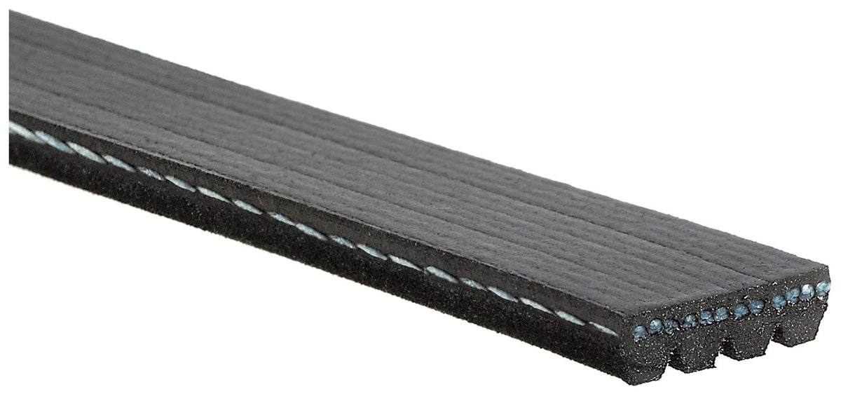 Gates K040353 rib profile close-up displaying EPDM surface and durability