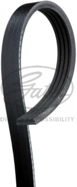Gates K040378 installed on engine illustrating reliable accessory drive performance