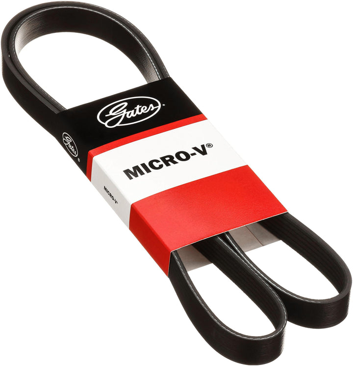 Gates K060468 front view showing belt profile and packaging with reliable fit benefit