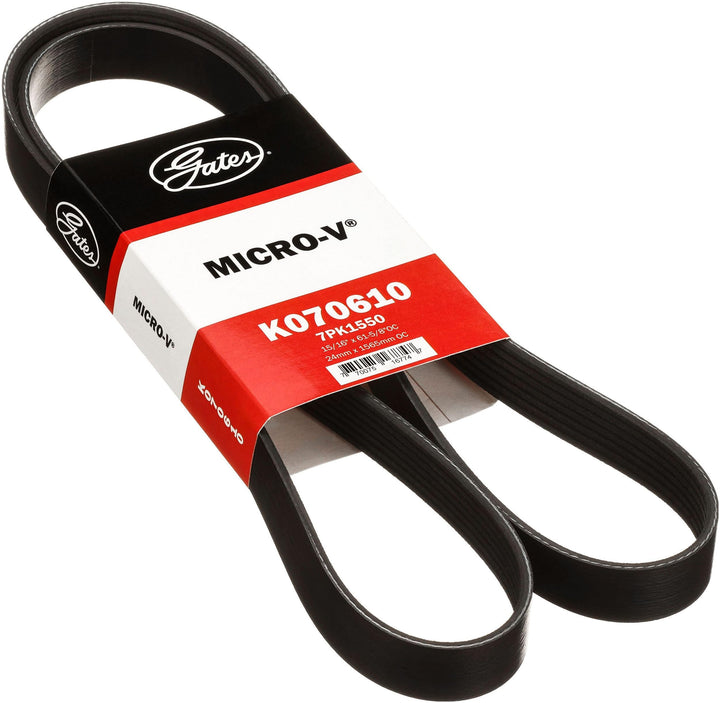 Gates K070610 front packaging showing part label and fitment information for confident purchase