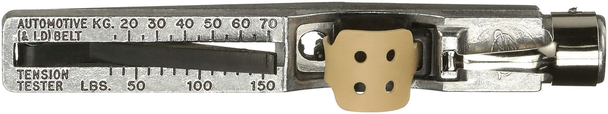 Gates Krikit close-up of dual-scale in pounds and kilograms for accurate readings