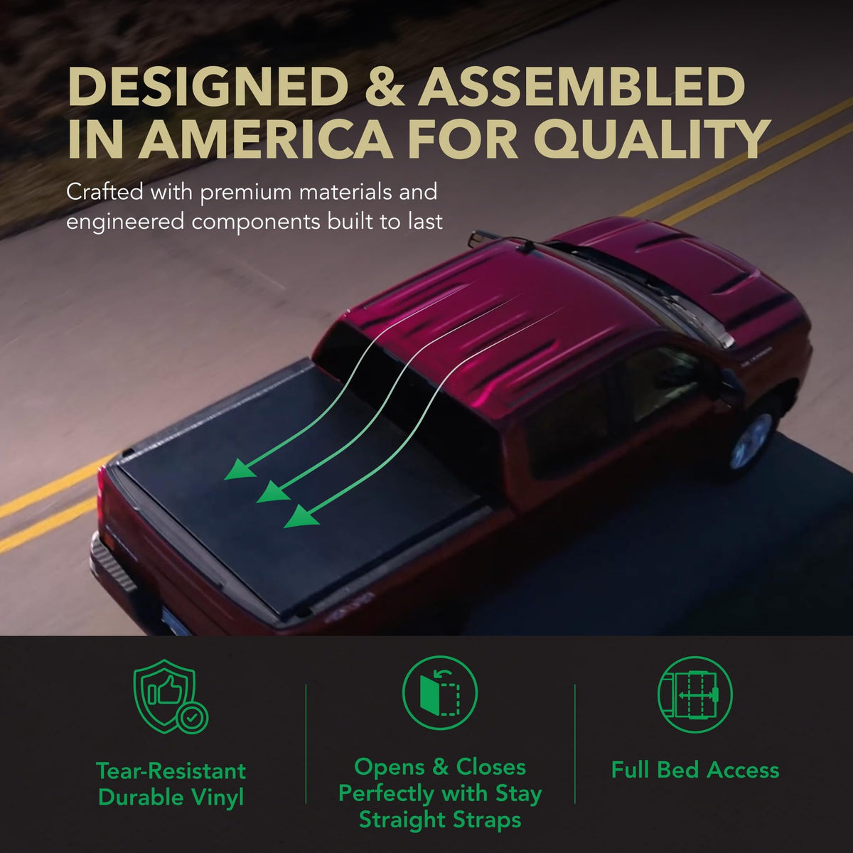 Gator Covers GEARHOLD keepers detail improving cargo stability