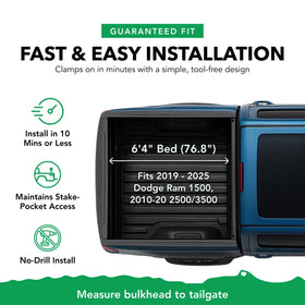 Gator Covers tailgate seal demonstrating water-resistant protection