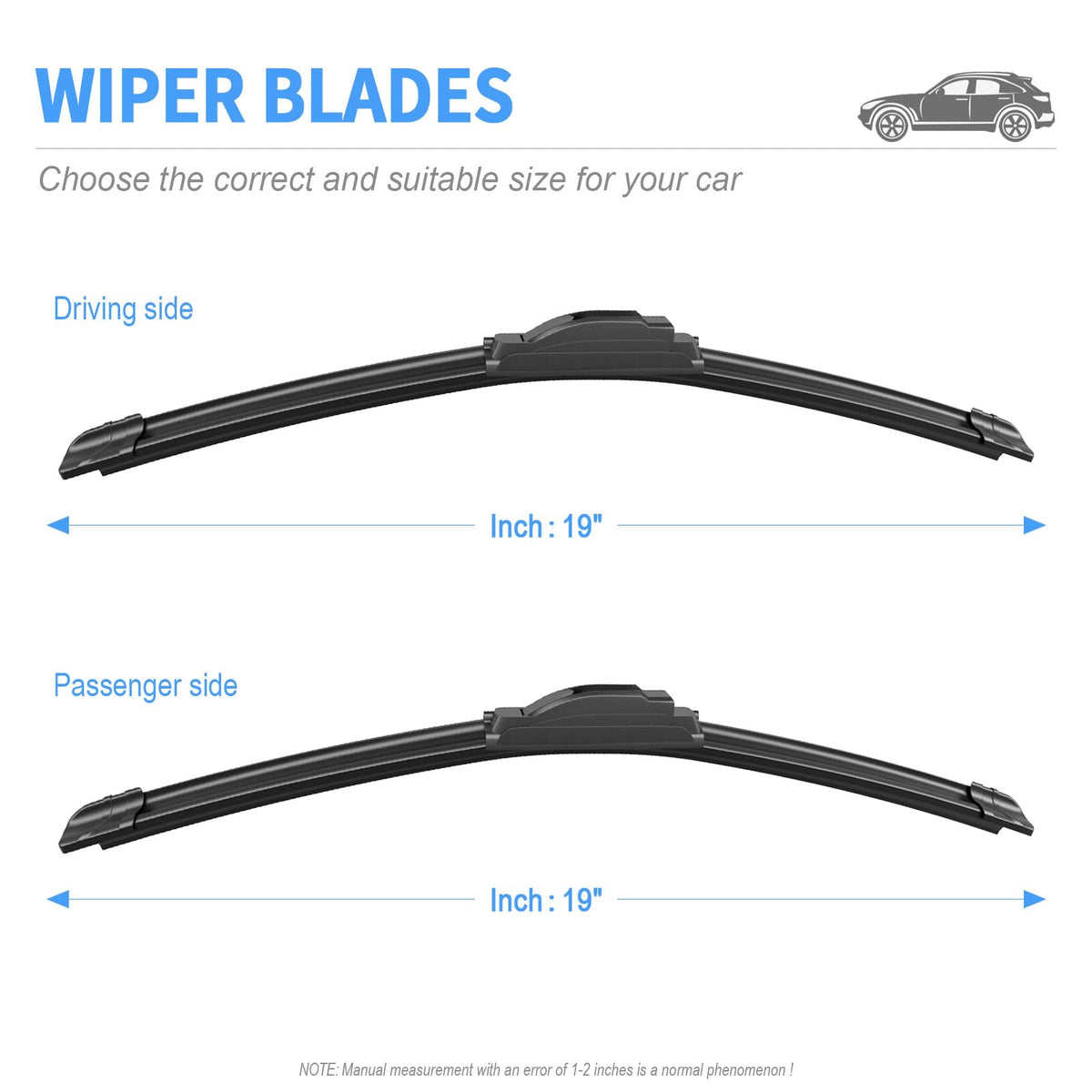 Gavimnal installed on Toyota windshield showing secure fit and dependable clearing