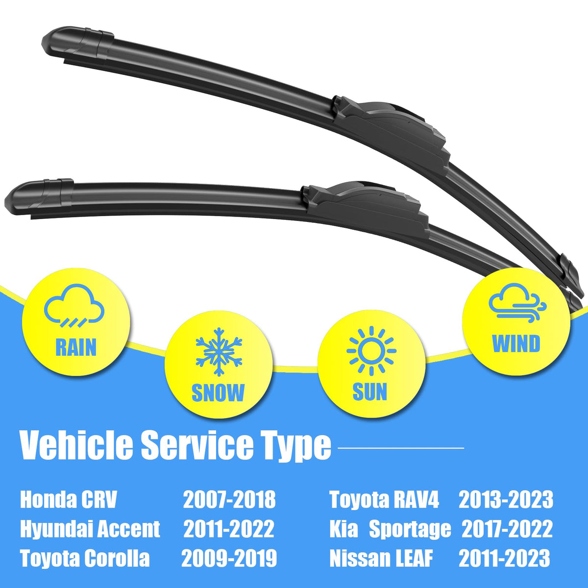 Gavimnal silicone wiping edge close-up highlighting flexible material for streak-free visibility