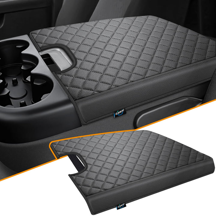 GAWAF front view of center console cover showing fit and finish benefit of clean look