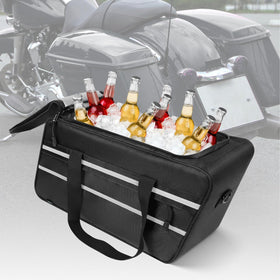 GAWAF being carried by shoulder strap showing hands-free transport benefit