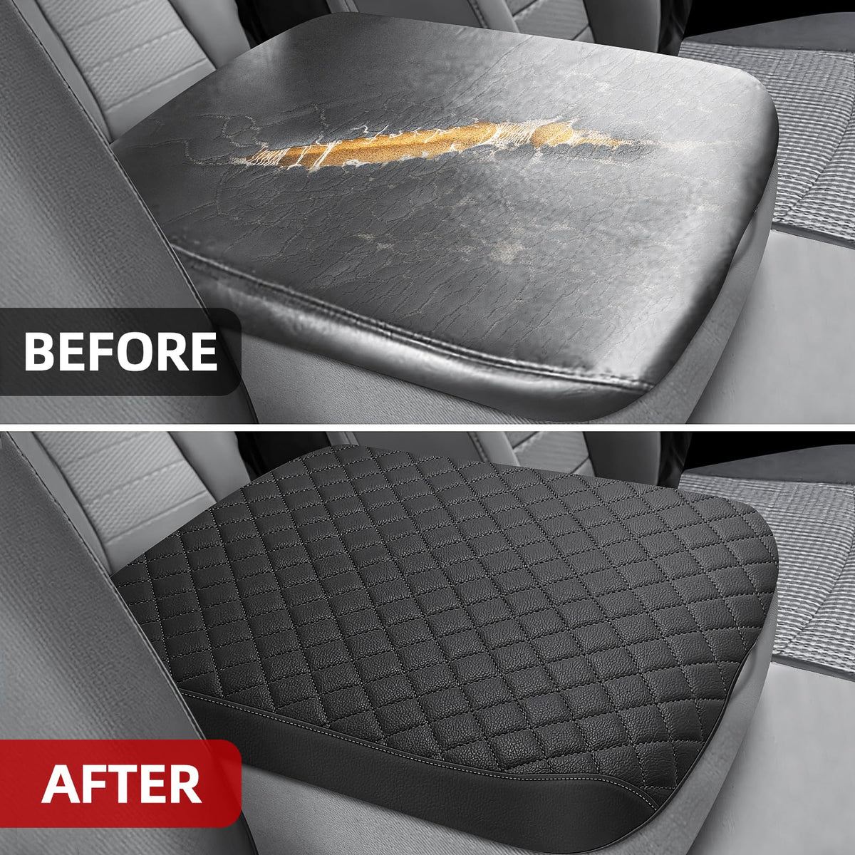 GAWAF installed on Ram bench console improving comfort and interior look