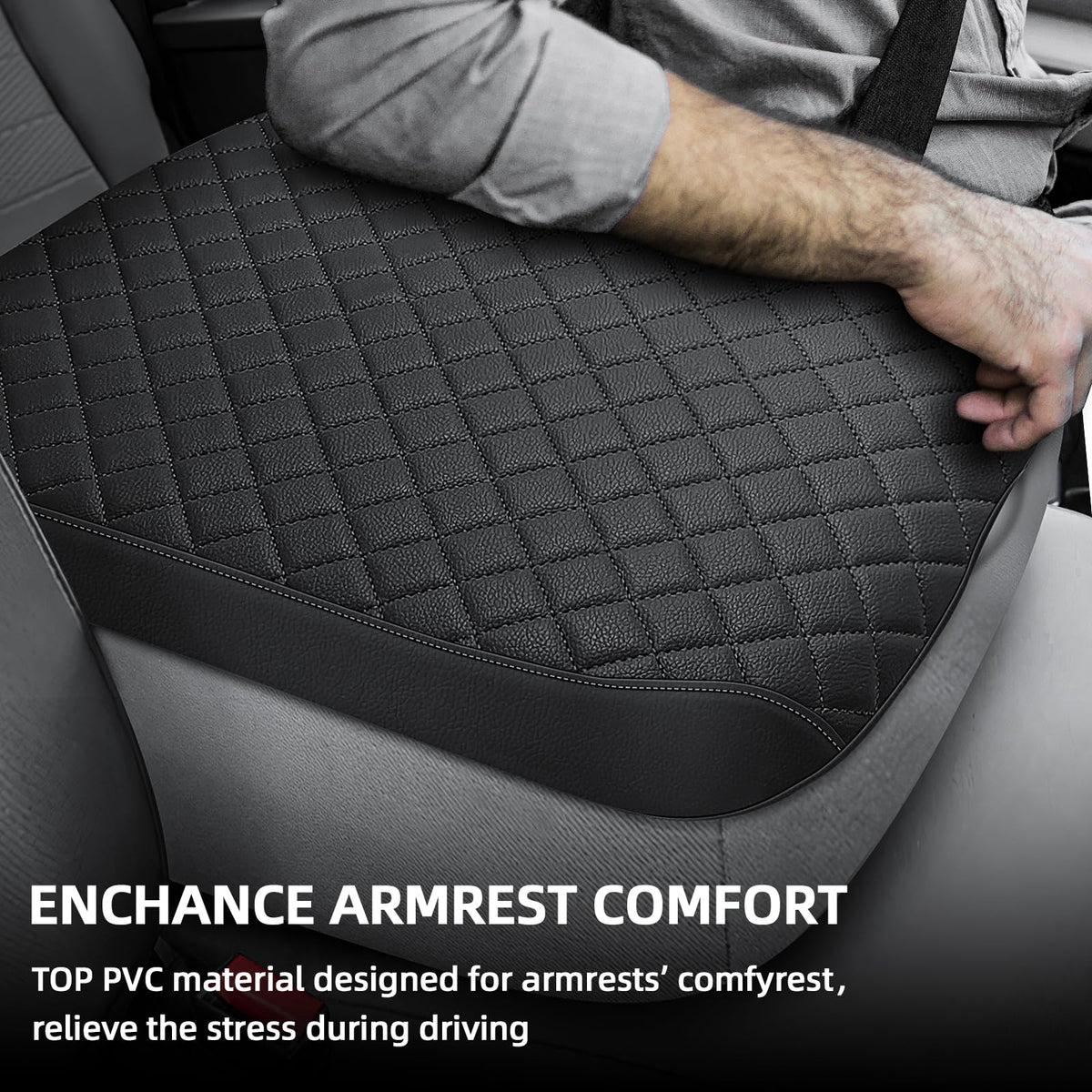 GAWAF latch opening detail allowing easy console access and convenience